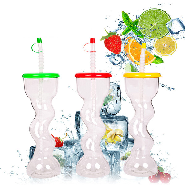 Charmlite Stylish Plastik Twist Slush Cup - 22 oz 650 ml2