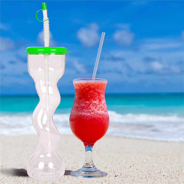 Charmlite Stylish Plastik Twist Slush Cup - 22 oz 650 ml2